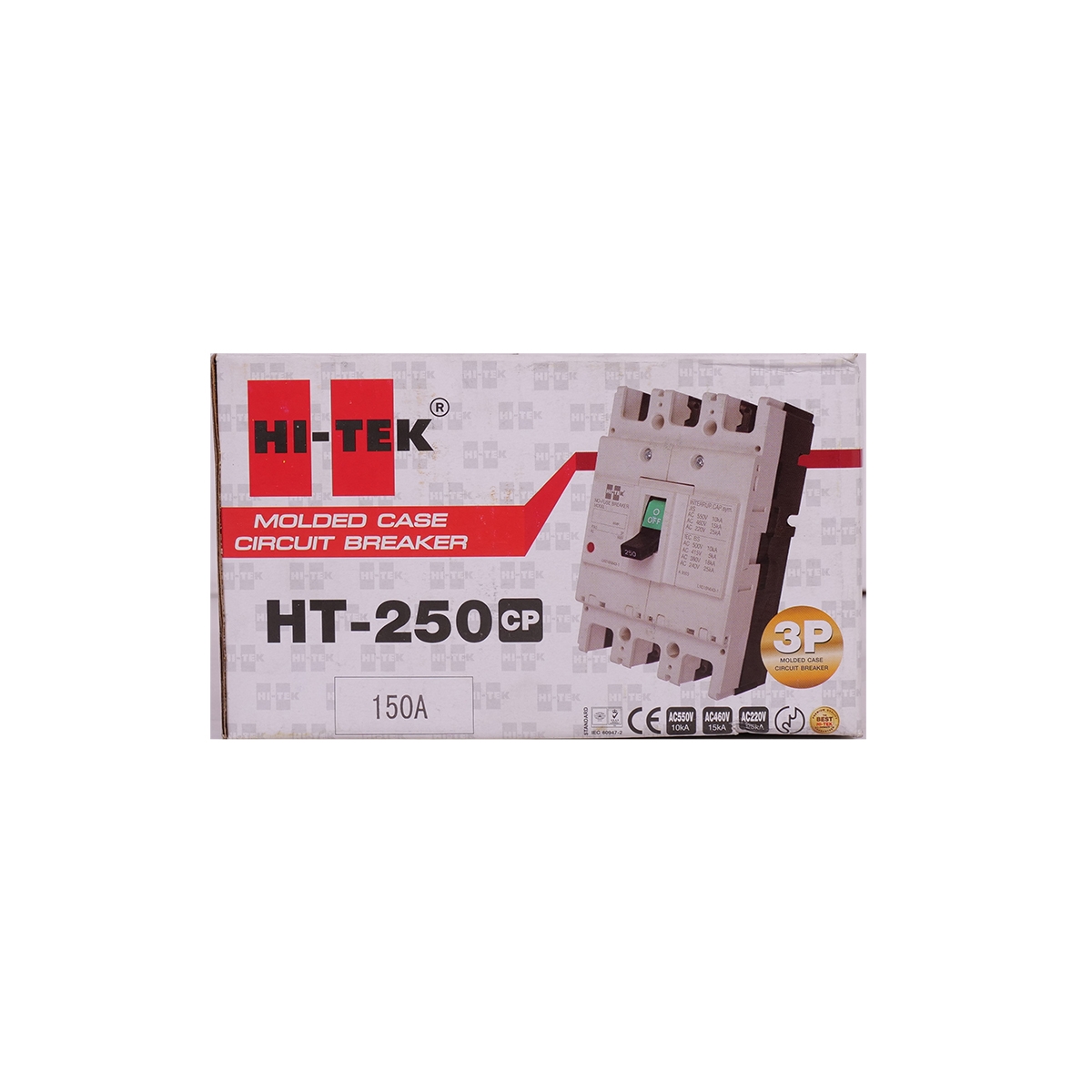 HI-TEK เบรกเกอร์ 3 สาย 150 แอมป์ รุ่น HT250-CP