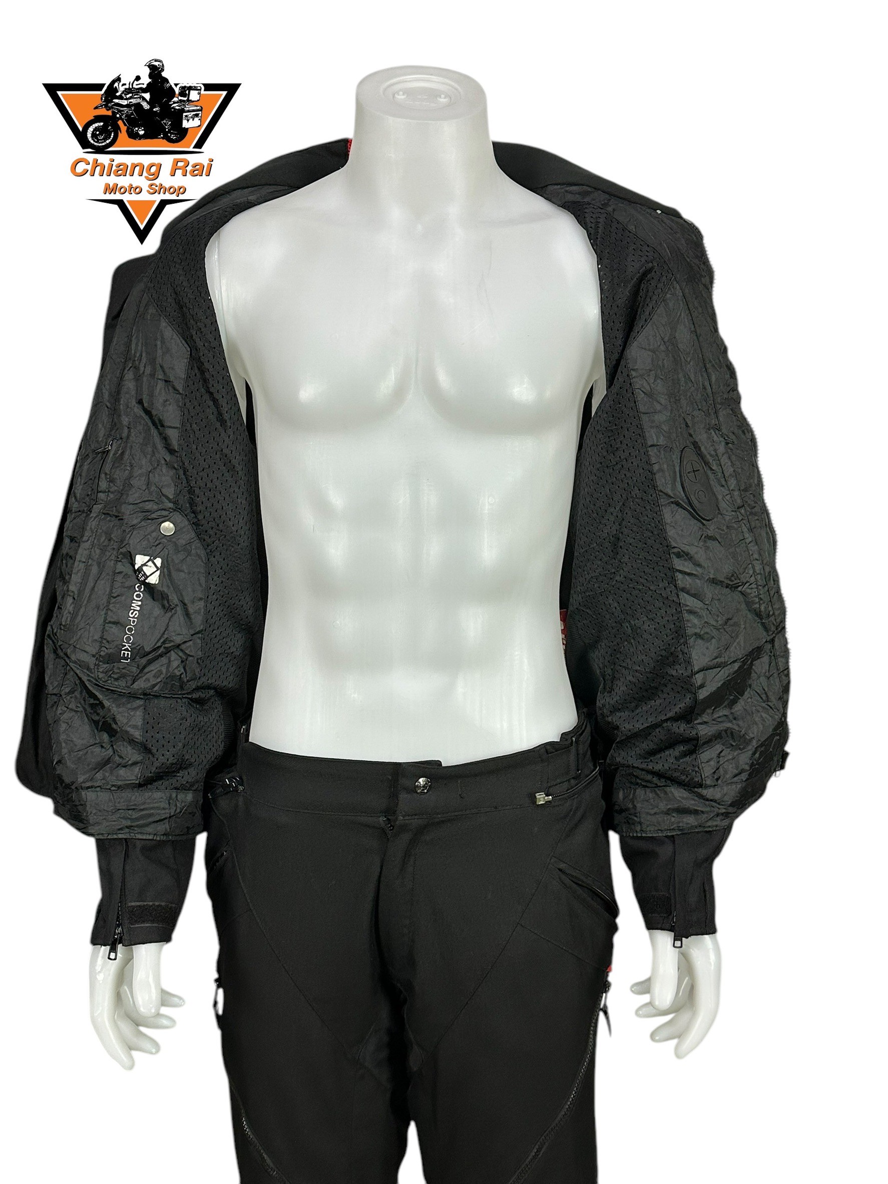 เสื้อขี่มอเตอร์ไซด์( มือสอง) RCSA 993 : อก 46" ยาว 25" (L) **Nitro**