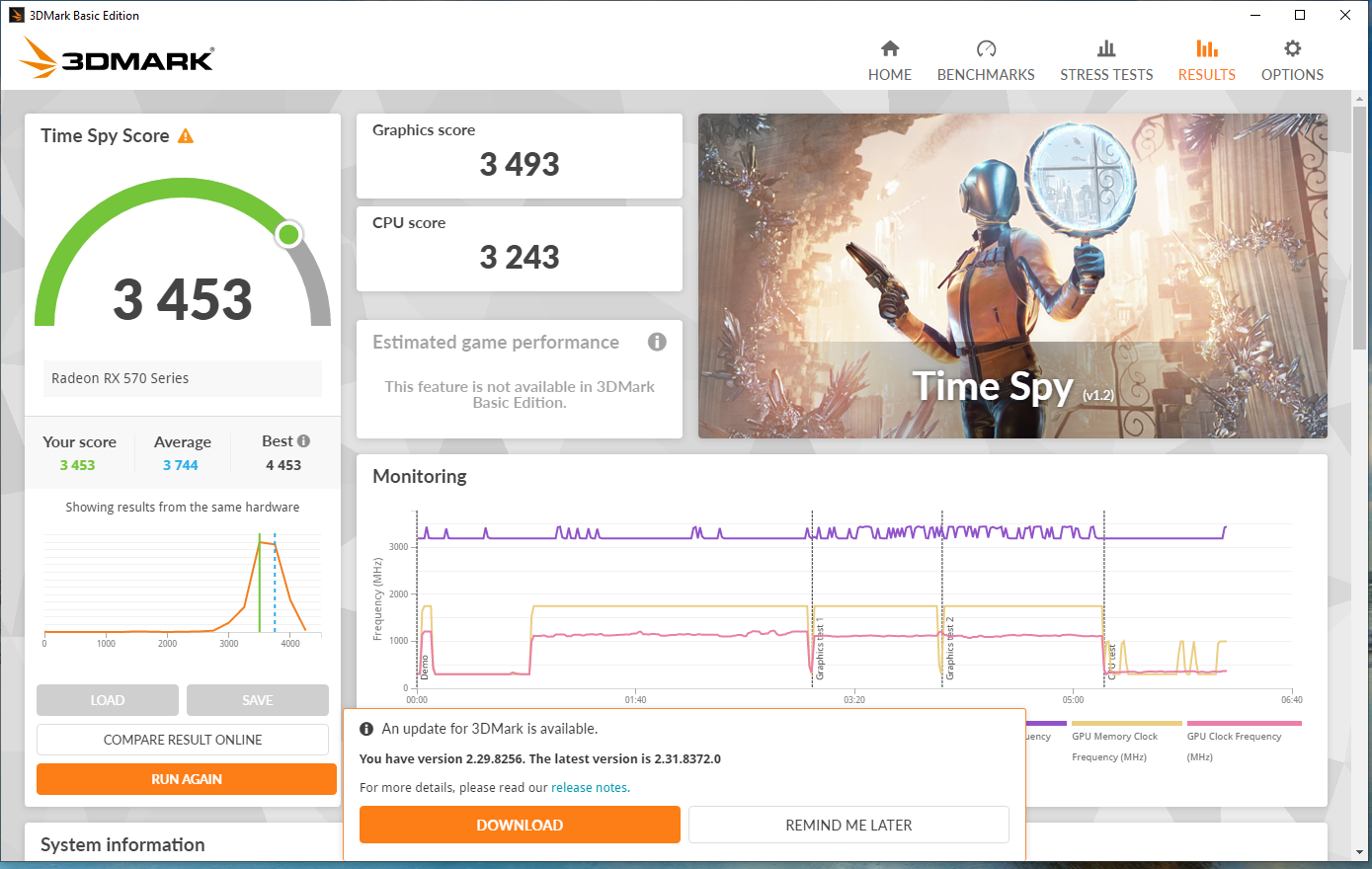 Gigabyte Rx 570 4GB GDDR5