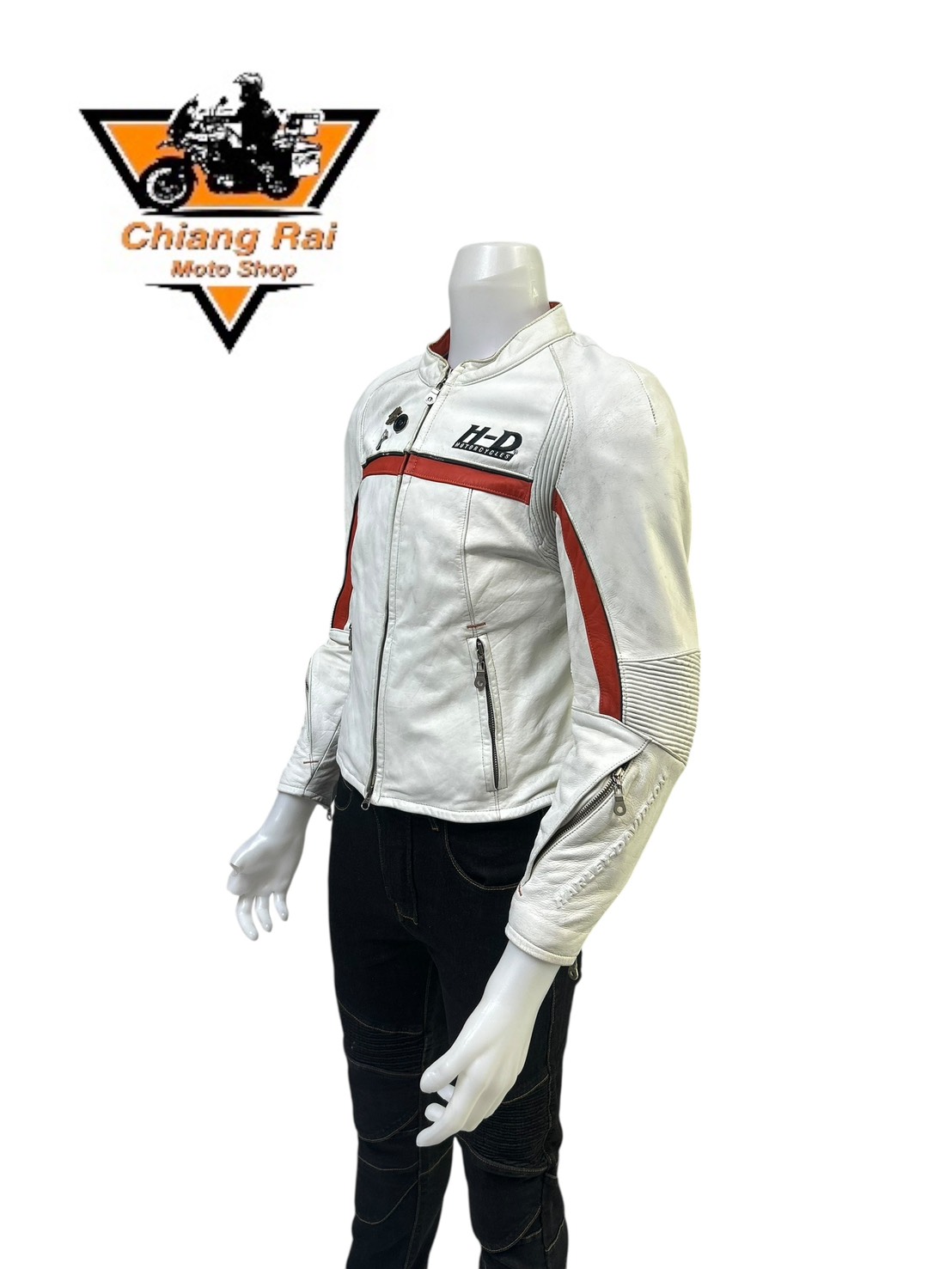 เสื้อขี่มอเตอร์ไซด์( มือสอง) CRSB 075 : อก 36" ยาว 27" (S) **Harley Davidson**