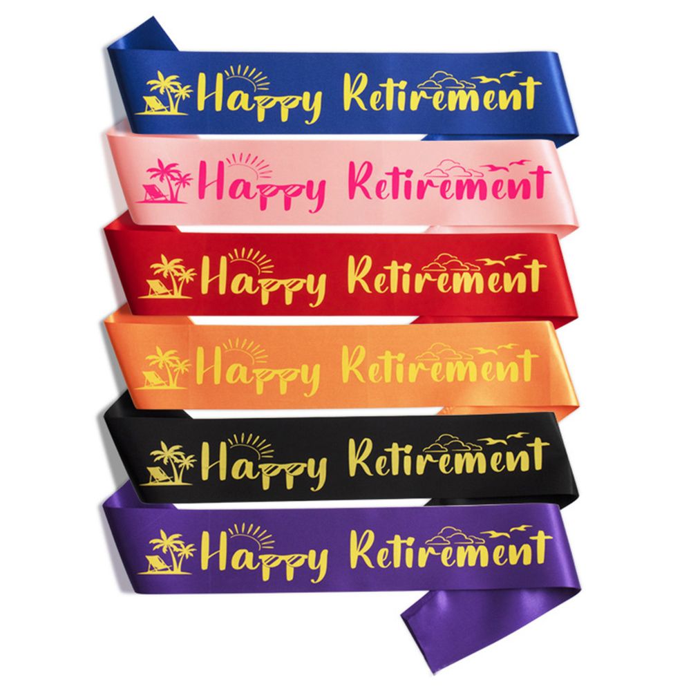 สายสะพาย Happy retirement (A)