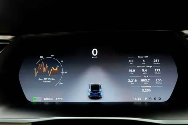 Tesla Model X 100D ปี 2018