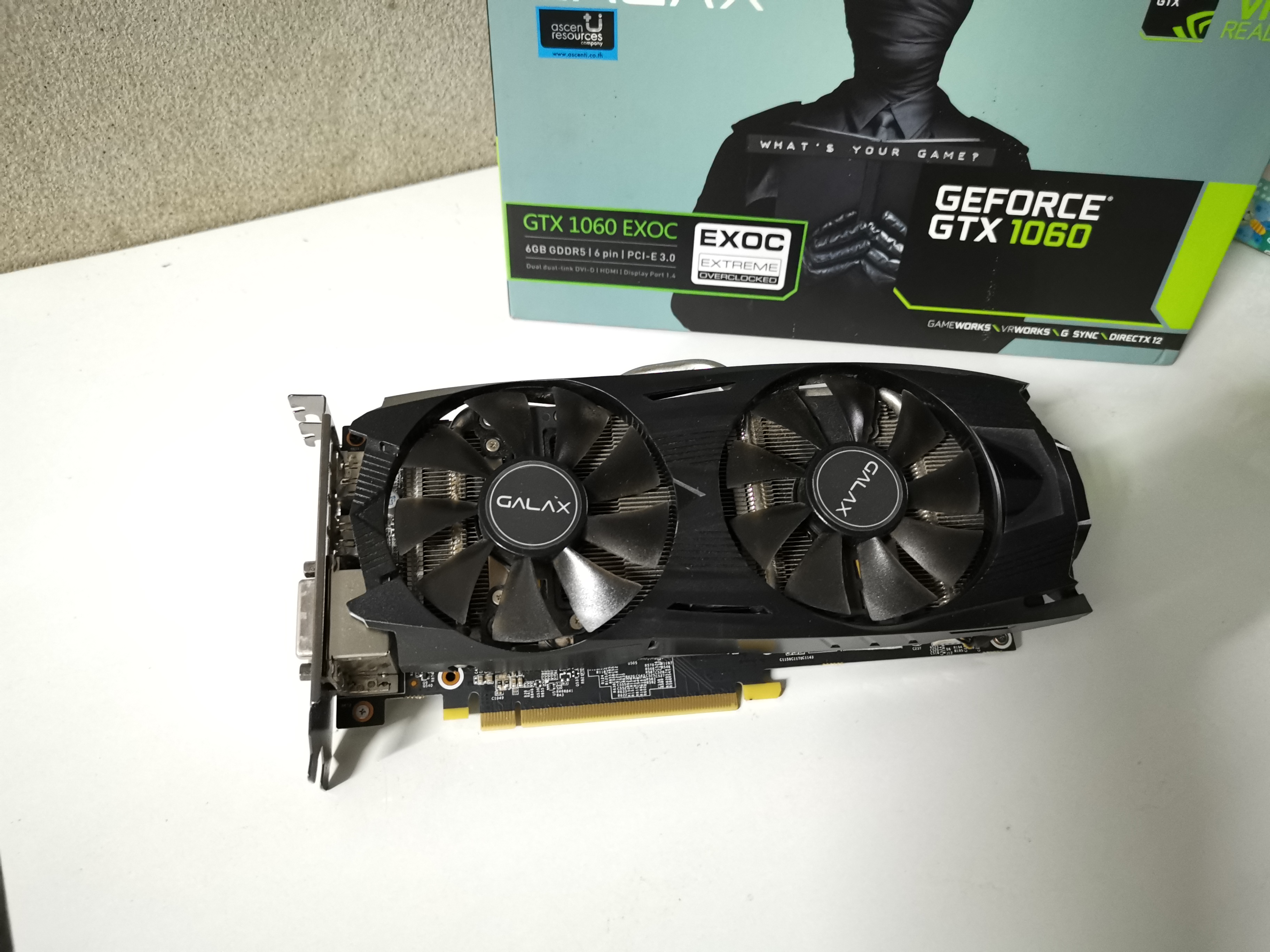 Galax GTX 1060 6G EXOC