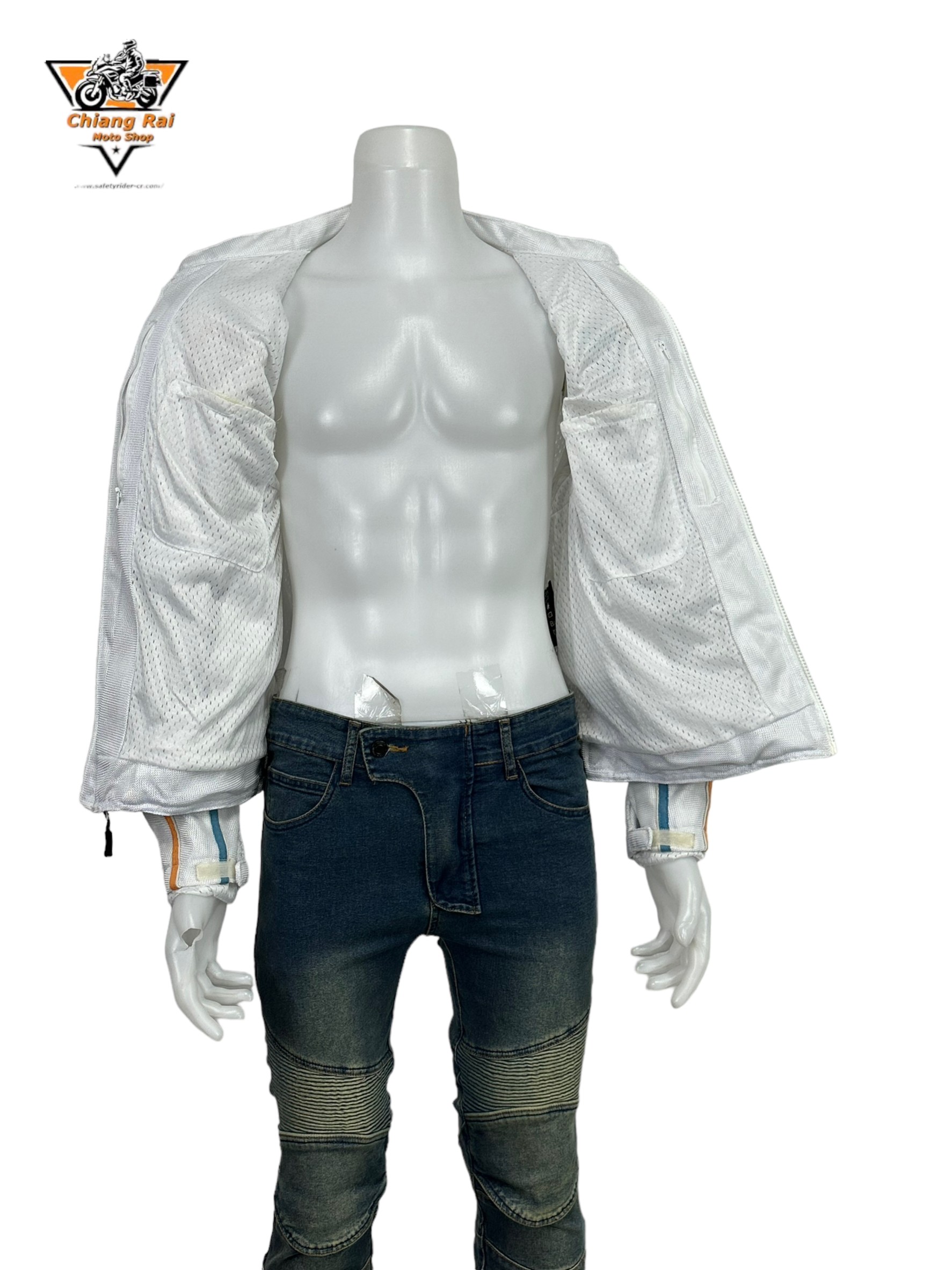 เสื้อขี่มอเตอร์ไซด์( มือสอง) RCSA 752 : อก 50" ยาว 25" (XL) Harley Davidson