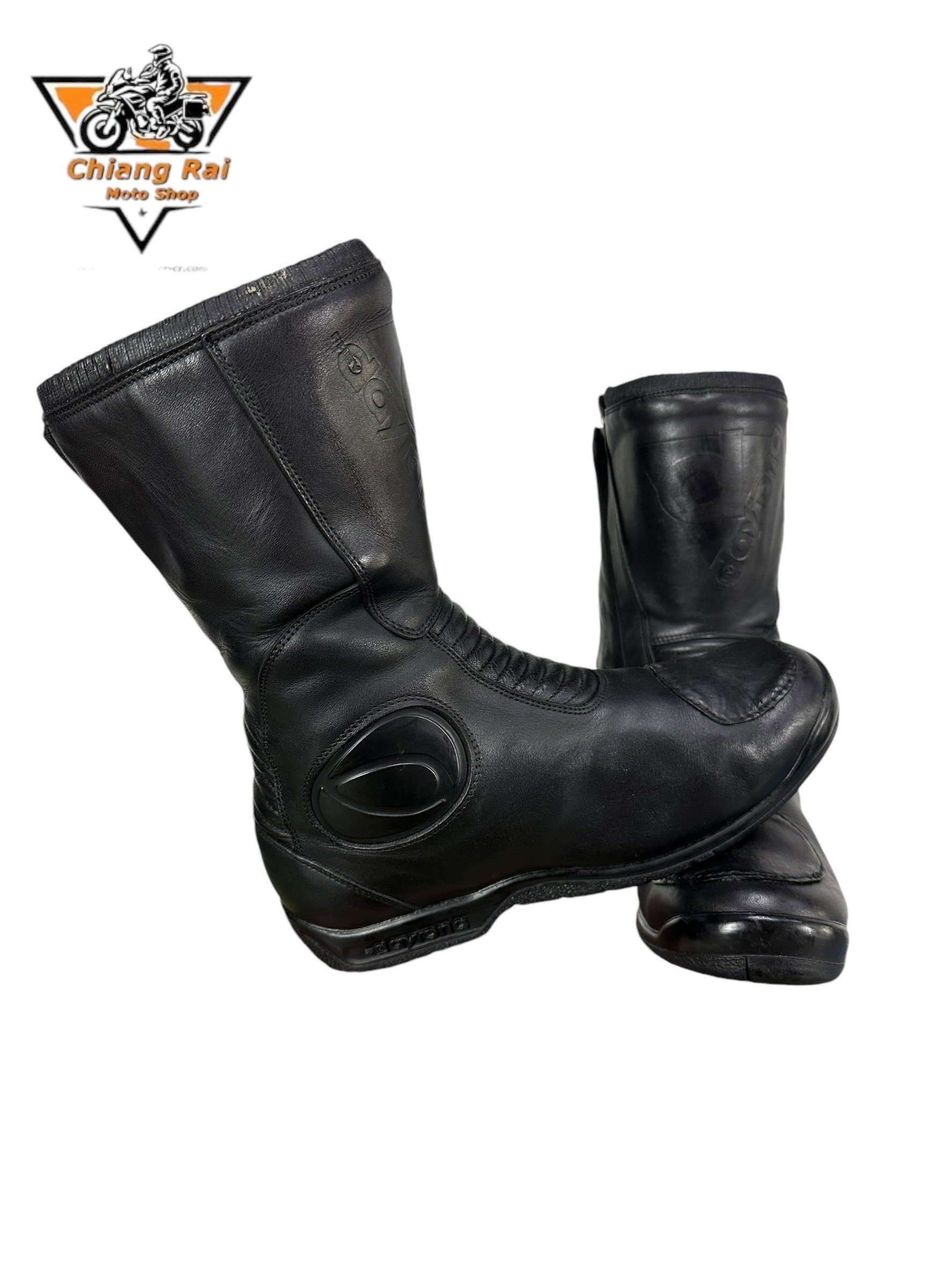 รองเท้าขี่มอเตอร์ไซด์( มือสอง) RCBS-850 Size ขนาดจากป้าย 41:EUR / 7:UK / 26:Cm.(daytona)