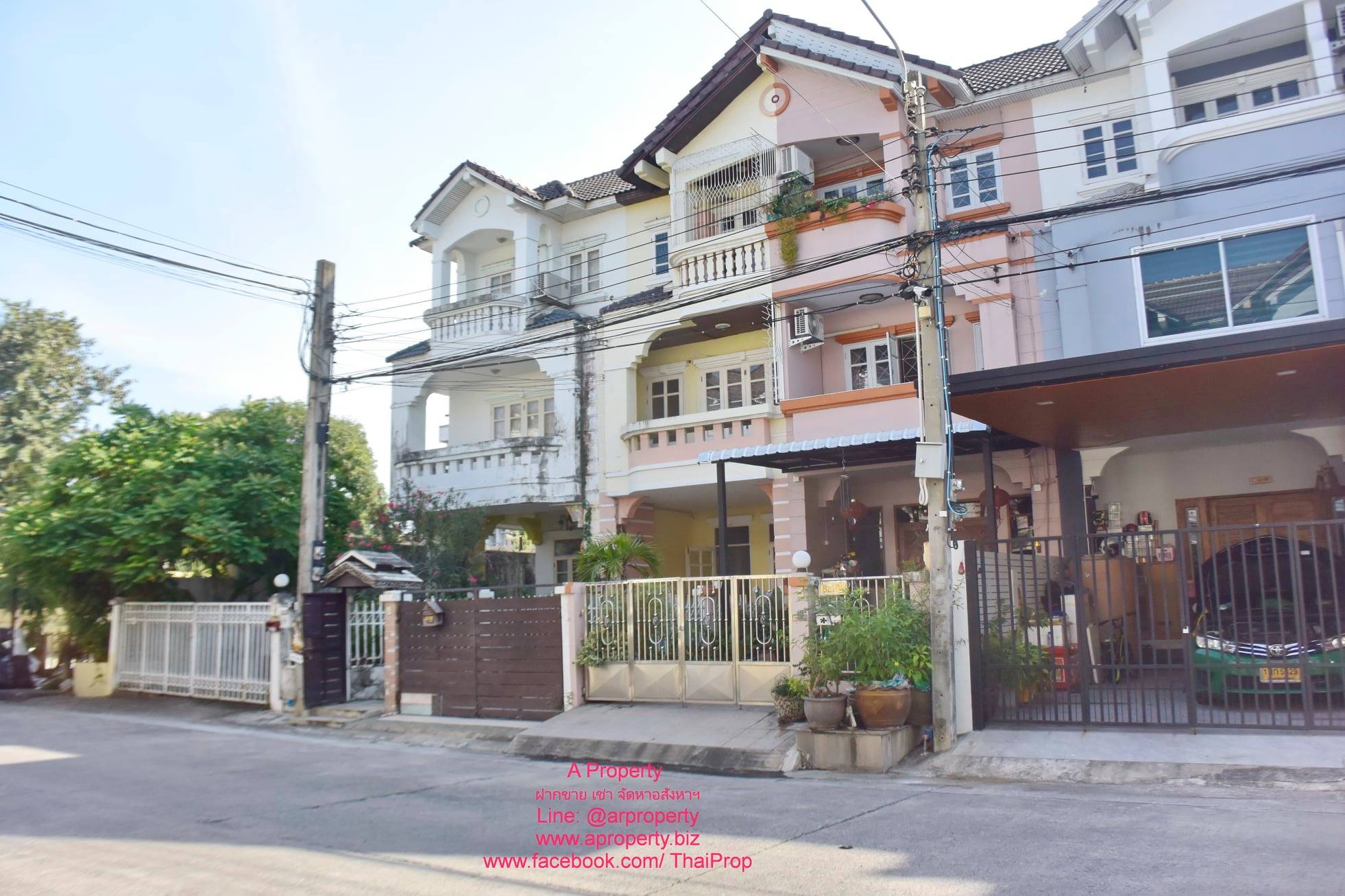 ให้เช่าบ้าน 3 ชั้น .ตรงข้ามเซ็นทรัลแจ้งวัฒนะ เลี้ยงสัตว์ได้