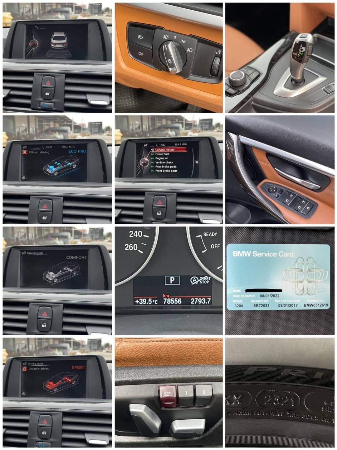 BMW 320d Lci (F30) ปี 2017 แท้
