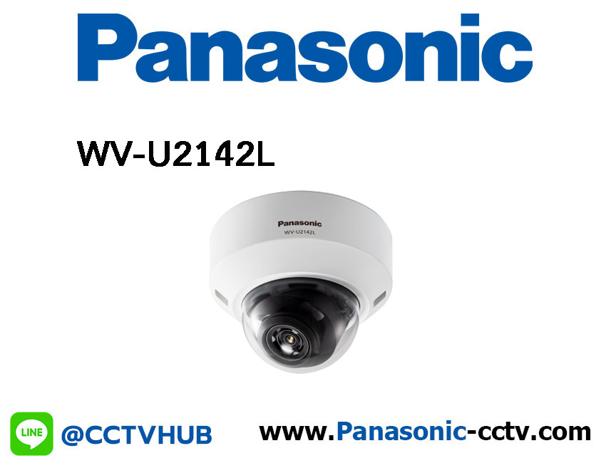 WV-U2142L (4MP, Indoor DOME , 2.9-7.3mm, True D/N, , Super Dynamic 102dB, IR LED 20m.)