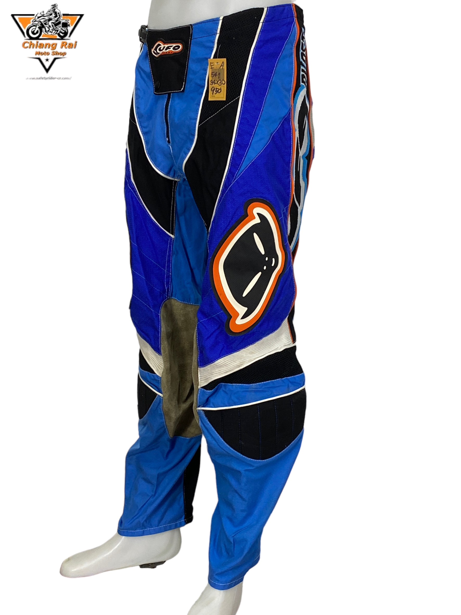 กางเกงขี่มอเตอร์ไซด์ ( มือสอง ) E&A 541: เอว 34" ยาว 30" **UFO**