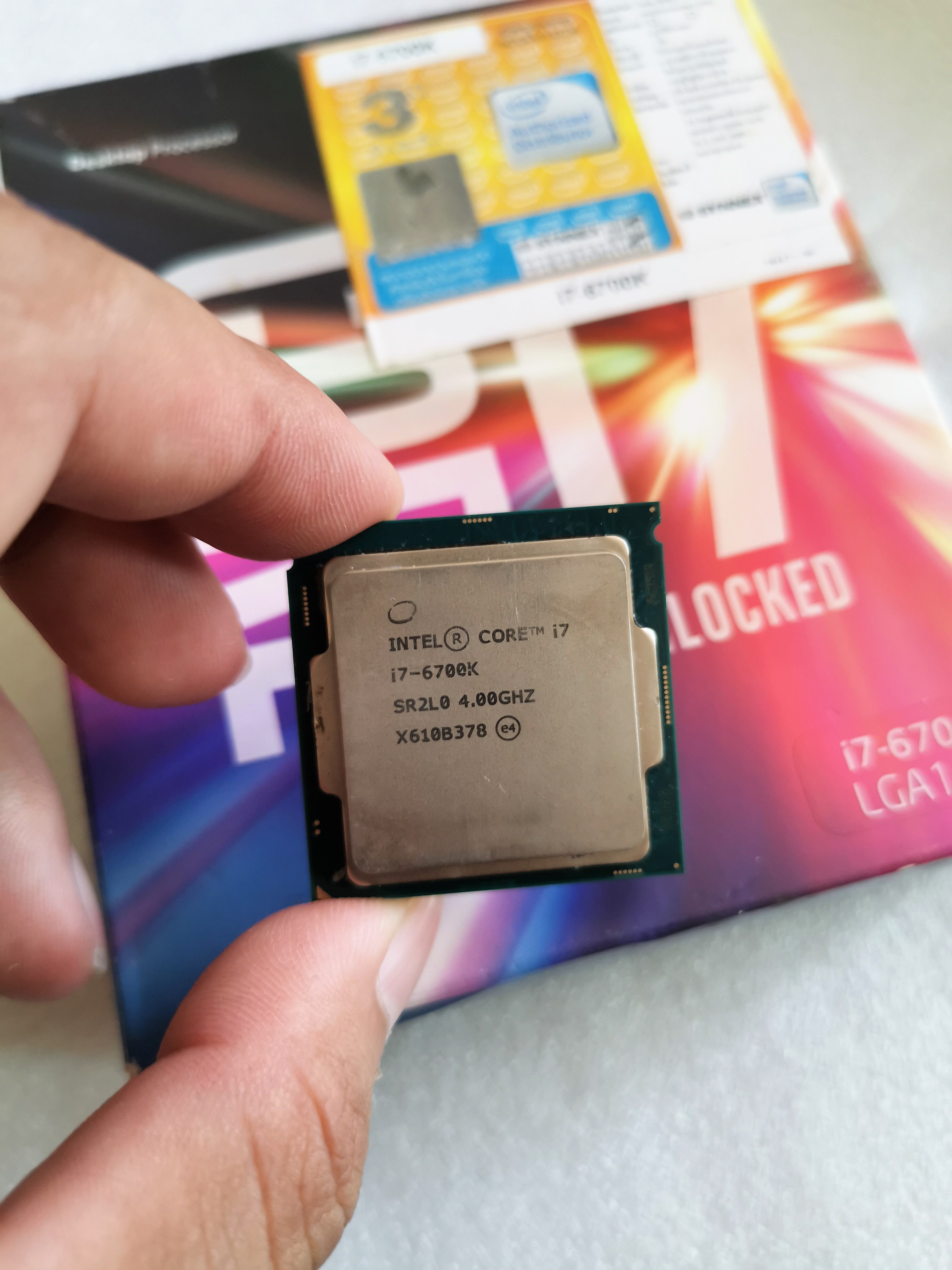 CPU i7 6700K