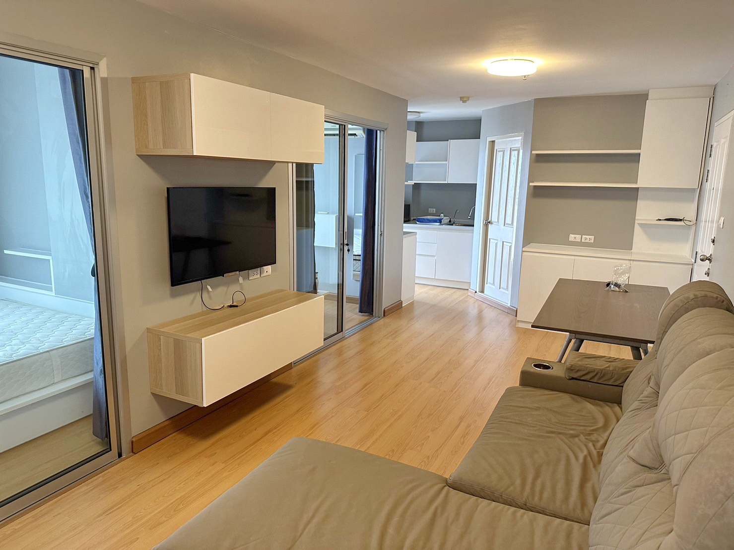 ให้เช่า เดอะทรัสต์ พระราม 3 Type 2 Beds room จอดรถ2 คัน