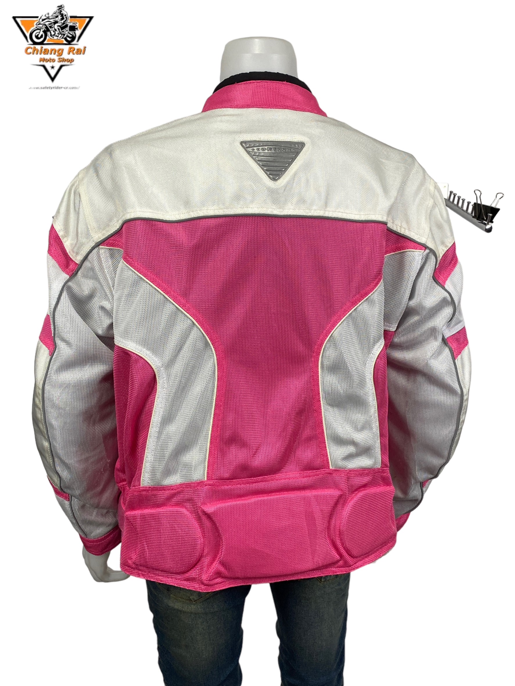 เสื้อขี่มอเตอร์ไซด์( มือสอง) RCSA 729: อก 54" ยาว 25" (2XL)**CORTECH**