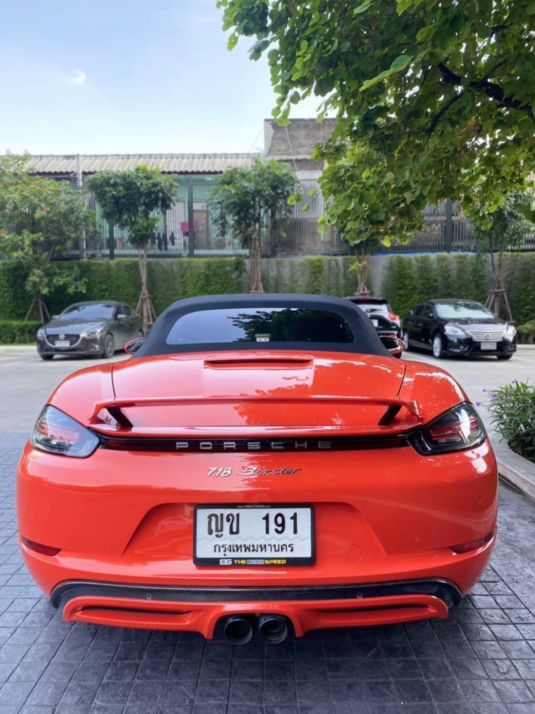 Porsche Boxster 718 techart look ปี 2018