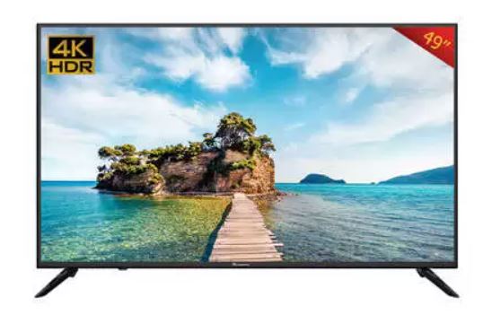 ซ่อมโทรทัศน์ LED-TV ยี่ห้อ ACONATIC รุ่น 49US533AN อาการขึ้นภาพ logo แล้วเครื่องดับ