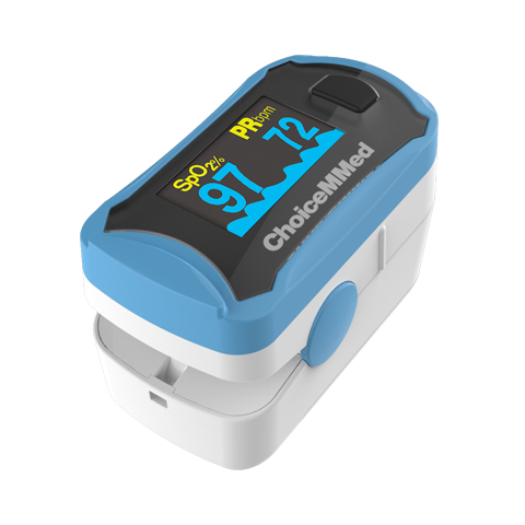 เครื่องวัดออกซิเจนปลายนิ้ว ChoiceMMed Fingertip Pulse Oximeter รุ่น MD300C29