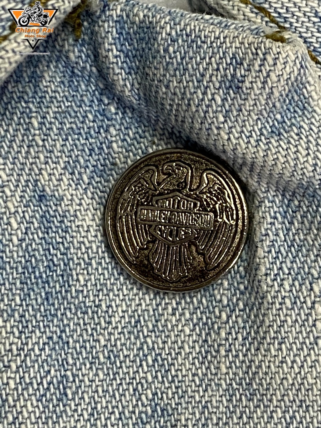 เสื้อขี่มอเตอร์ไซด์( มือสอง) RCSA 497: อก 42" ยาว 23"(M)**HARLEY DAVIDSON**