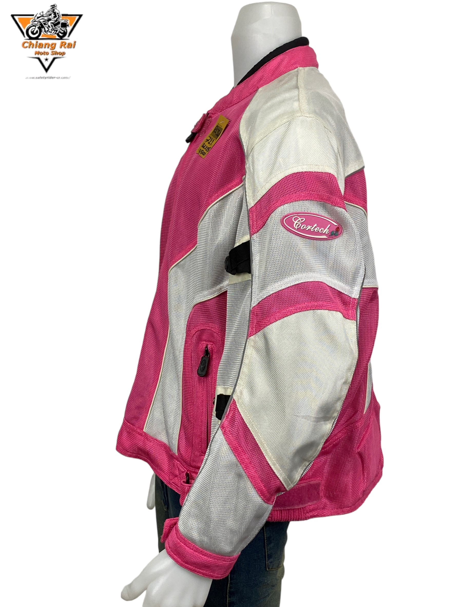 เสื้อขี่มอเตอร์ไซด์( มือสอง) RCSA 729: อก 54" ยาว 25" (2XL)**CORTECH**