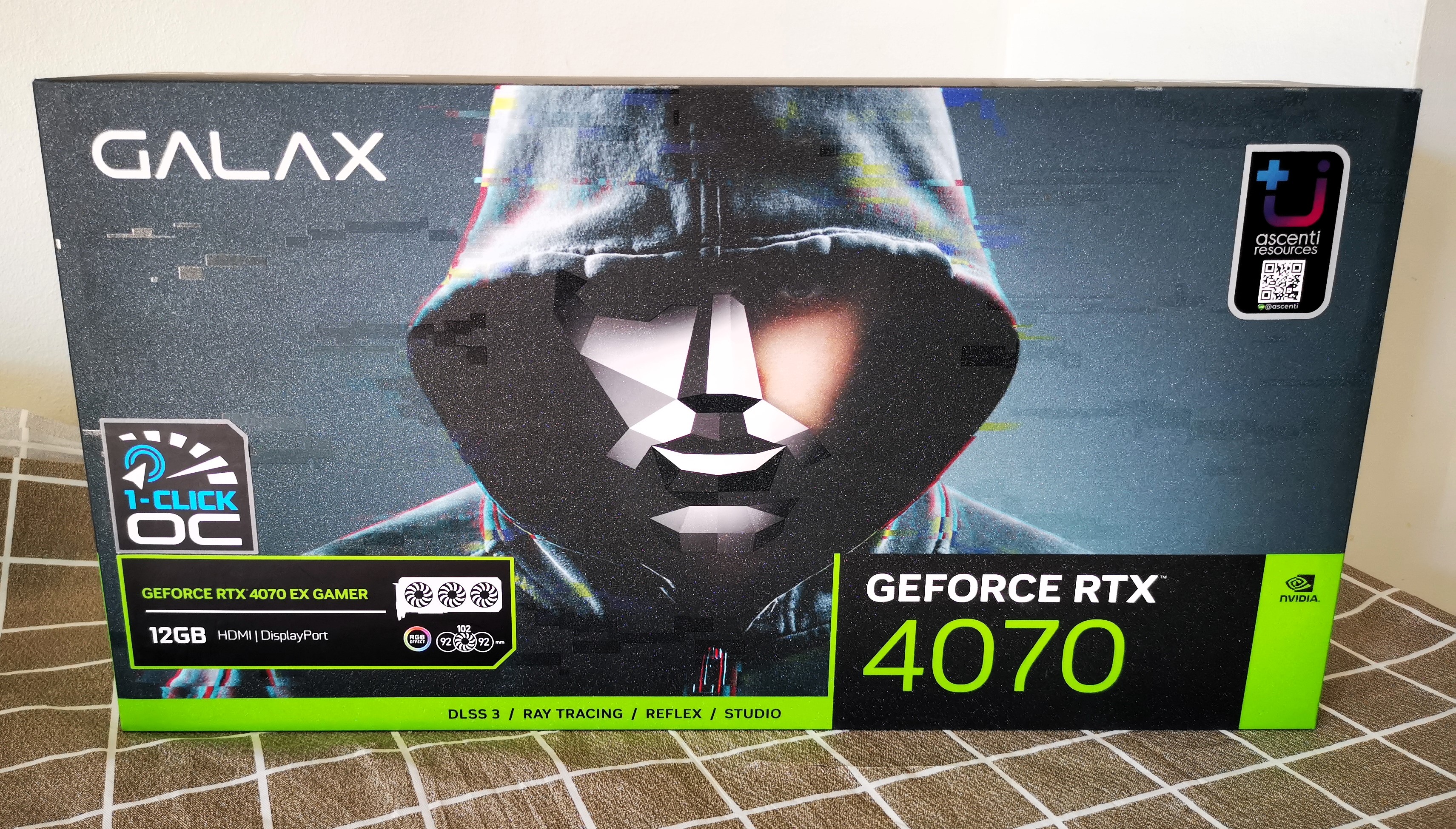 Galax RTX 4070 EX GAMER 12GB GDDR6X