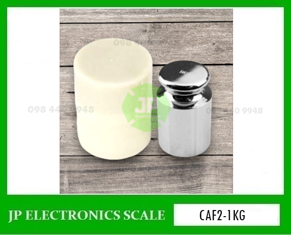 ลูกตุ้มน้ำหนักมาตรฐาน สแตนเลส Class F2 น้ำหนัก1000g (1kg) CAF2-1000g ใช้สำหรับสอบเทียบน้ำหนัก พร้อมกล่องใส่กันฝุ่นอย่างดี