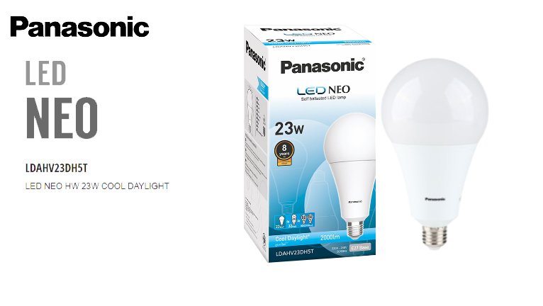 หลอด LED Bulb Neo E27 23W Daylight PANASONIC