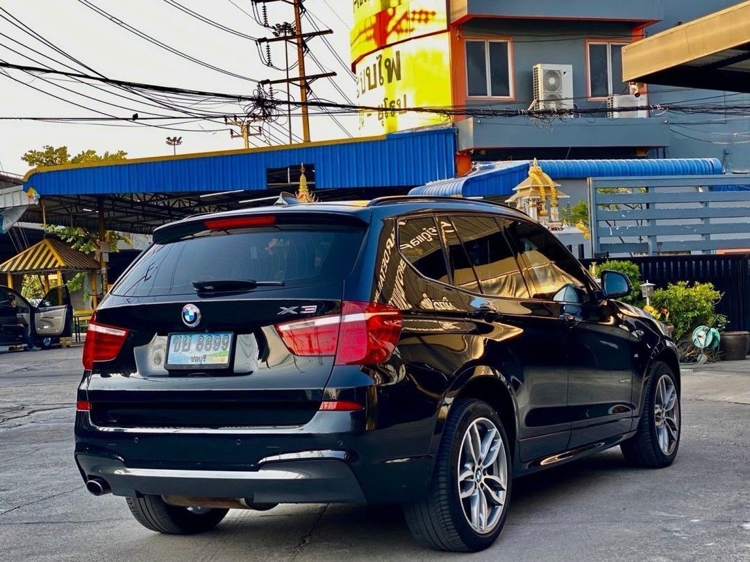 BMW X3 xDrive20d M Sport ปี 2017 สีดำ