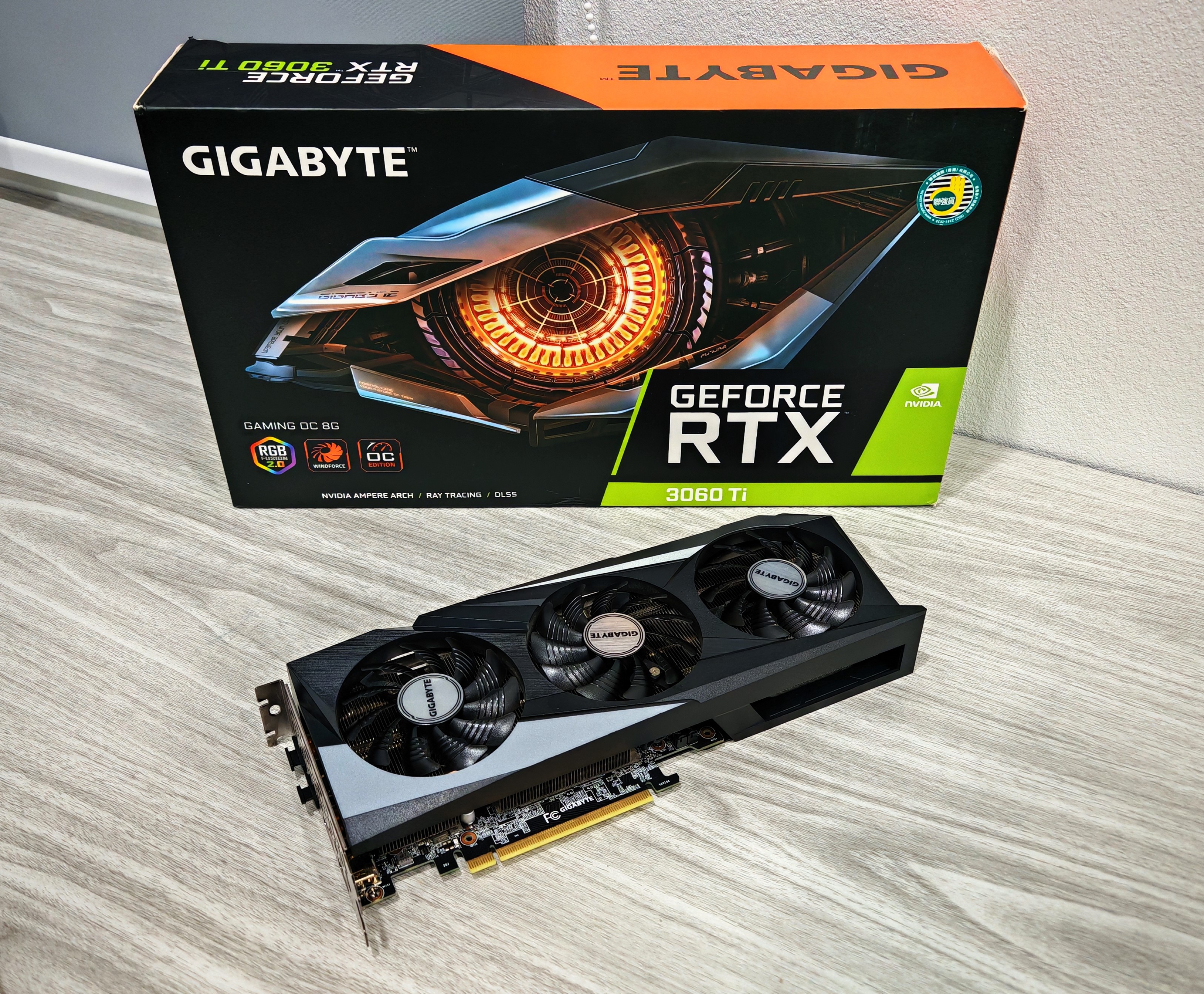Gigabyte RTX 3060 Ti GAMING OC 8GB GDDR6 (LHR)