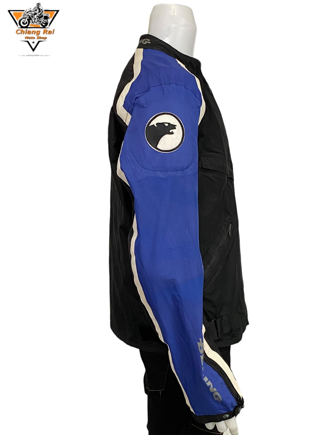 เสื้อขี่มอเตอร์ไซด์( มือสอง) RCSA 548: อก 48" ยาว 25" (L) **BERING**