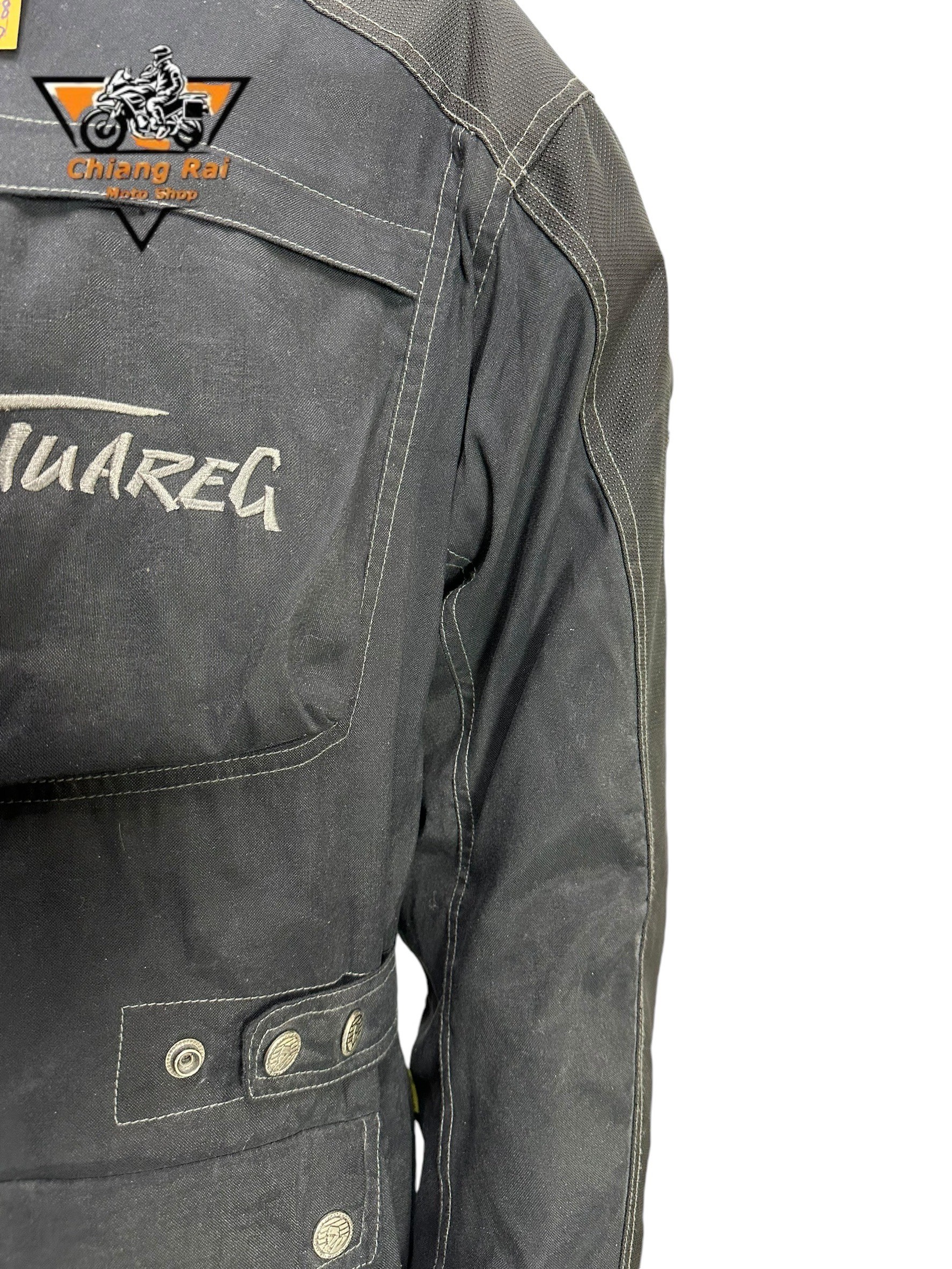 เสื้อขี่มอเตอร์ไซด์( มือสอง) RCTA 673 อก 52" ยาว 28"(XL) **Hein Gerlokev**