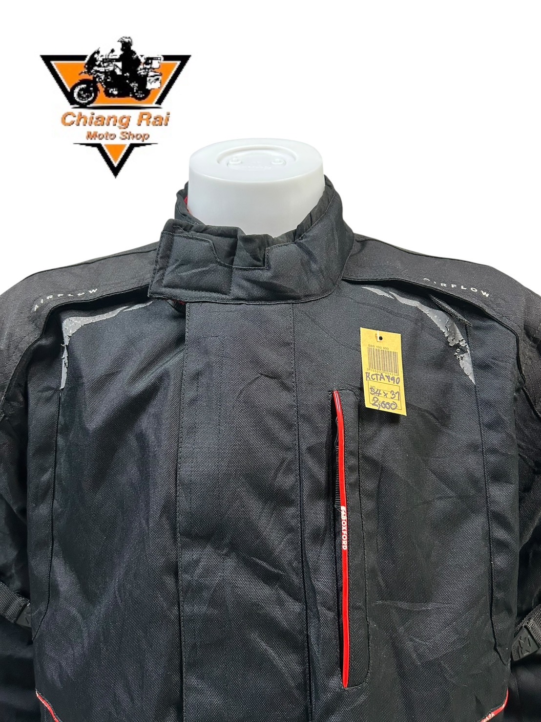 เสื้อขี่มอเตอร์ไซด์( มือสอง) RCTA 790 อก 54" ยาว 31 (2XL) **Oxford**