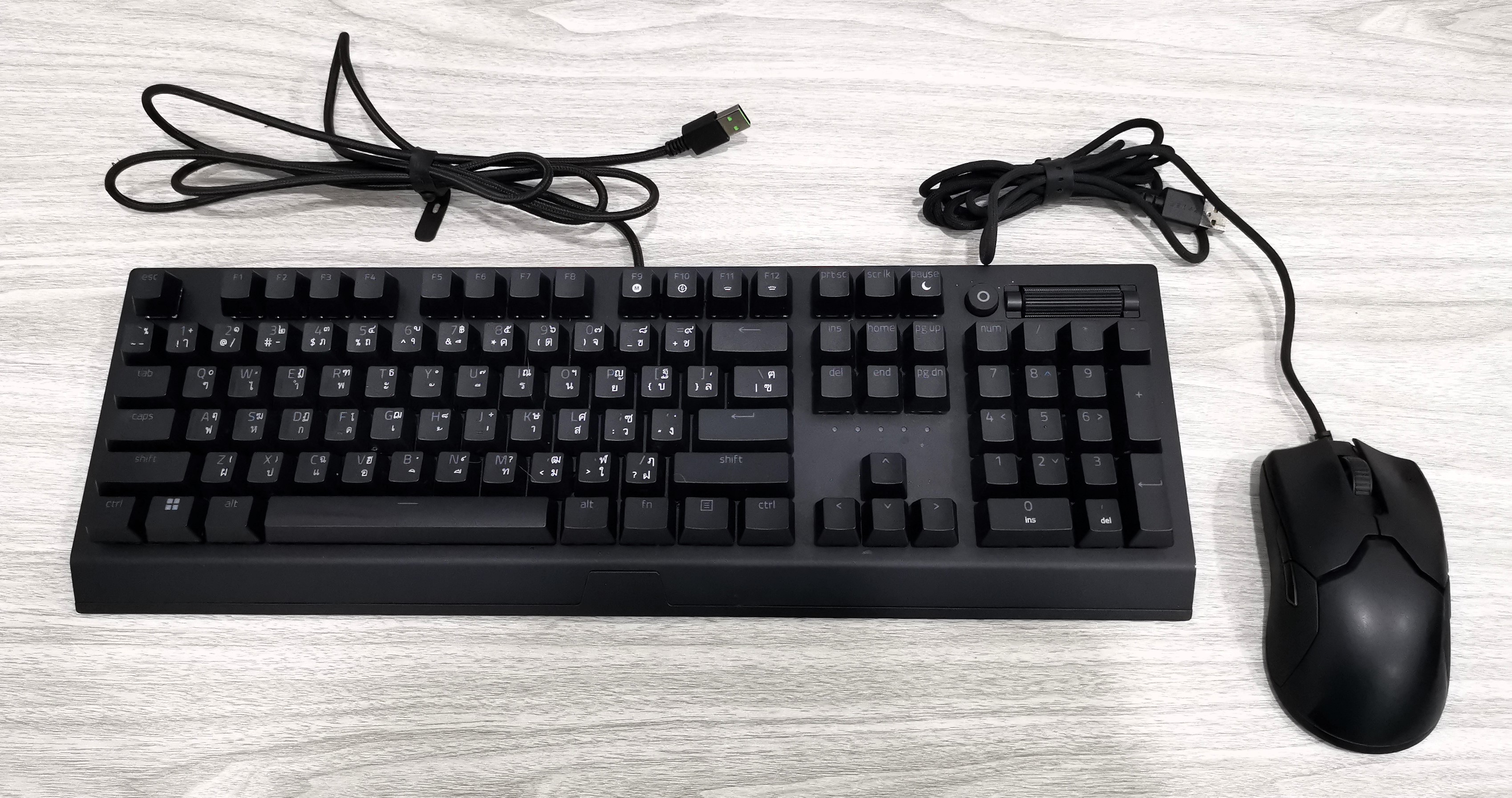 ยกเซ็ต เมาส์ + คีบอร์ด Razer แพ็คคู่