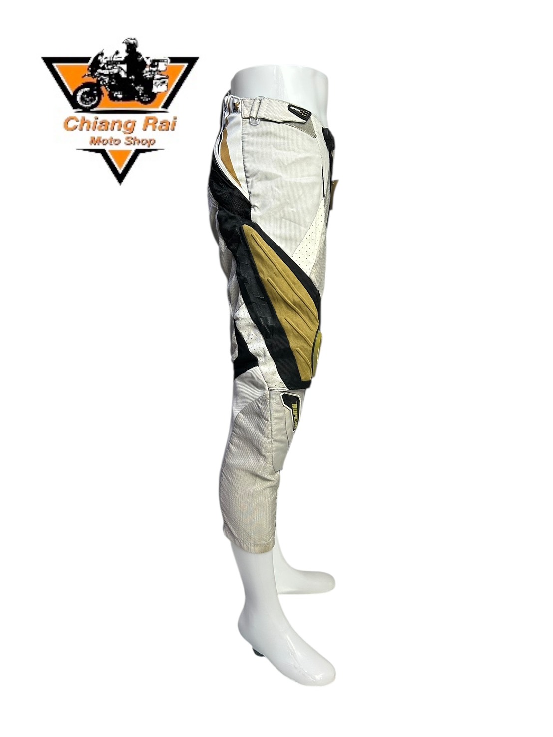 กางเกงขี่มอเตอร์ไซด์ ( มือสอง ) E&A 672: เอว 32" ยาว 27" **NOFEAR**