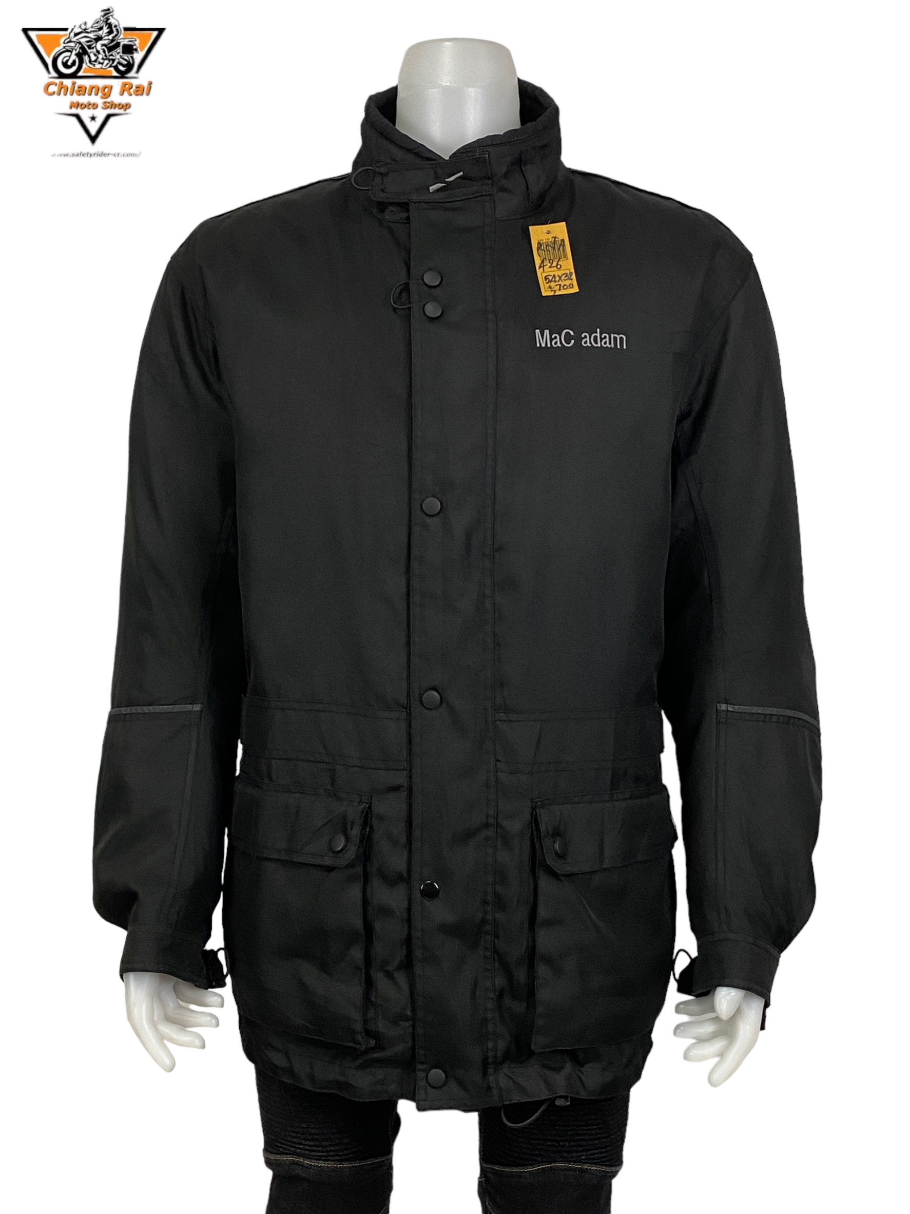 เสื้อขี่มอเตอร์ไซด์( มือสอง) RCTA 426 อก 54 " ยาว 32 "(2XL) ยี่ห้อ**Mac adam**