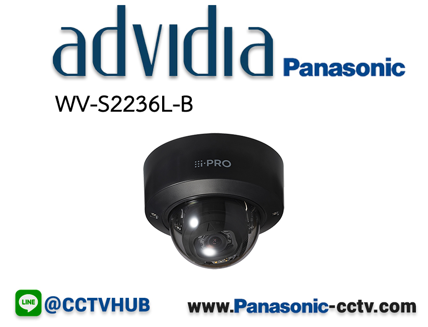 กล้องวงจรปิด Panasonic รุ่น WV-S2236L-B