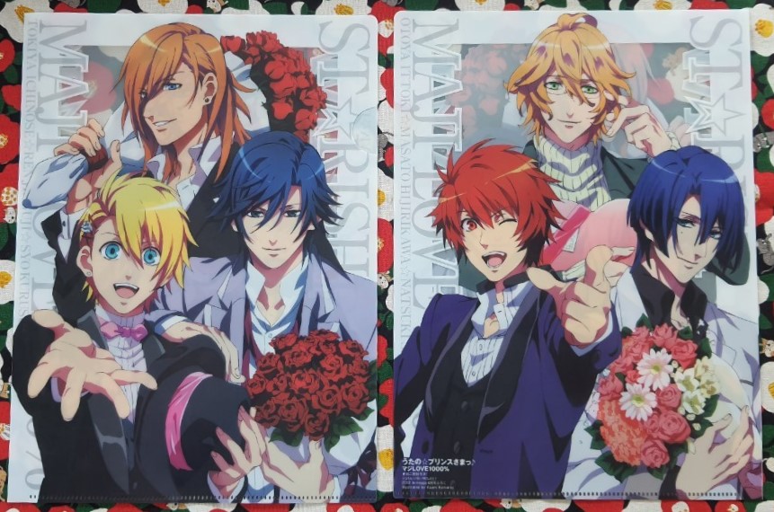 แฟ้ม A4 แบบสอด Starish MAJI LOVE otoya ittoki masato hijirikawa natsuki ของแท้จากญี่ปุ่น