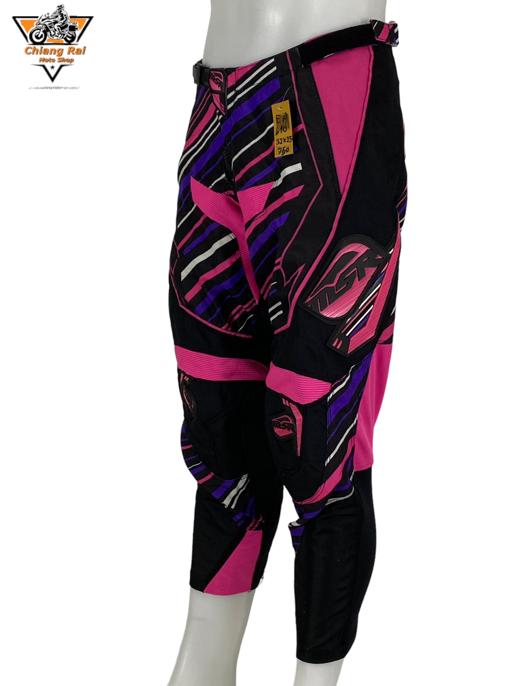 กางเกงขี่มอเตอร์ไซด์ ( มือสอง ) E&A 610: เอว 32" ยาว 25" **MSR**