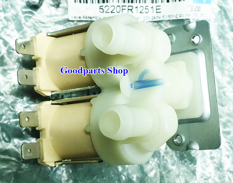 5220FR1251E Inlet Valve 2 Way 220VAC LG รุ่น WD-12090TD,WD-10685QD