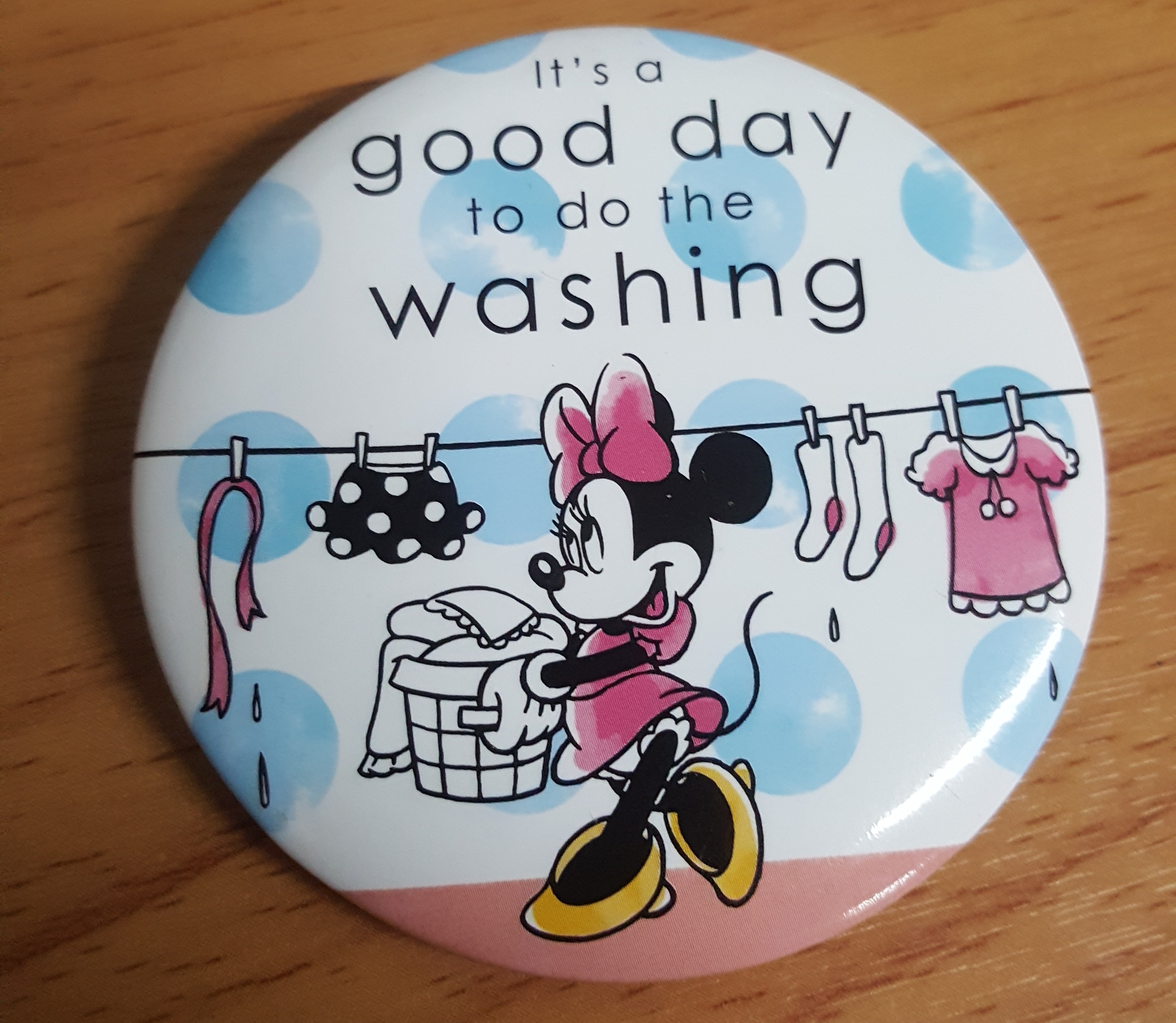 Disney store เข็มกลัด Minnie Mouse มินนี่เม้าส์ ของแท้จากดิสนีย์สโตร์ ญี่ปุ่น