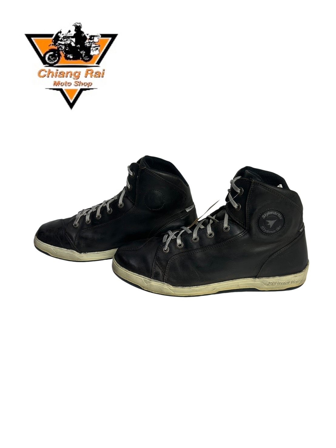 รองเท้าขี่มอเตอร์ไซด์( มือสอง) RCBT-131 Size ขนาดจากป้าย 45:EUR / 10.5:UK / 28.5:Cm.(Stylmartin)