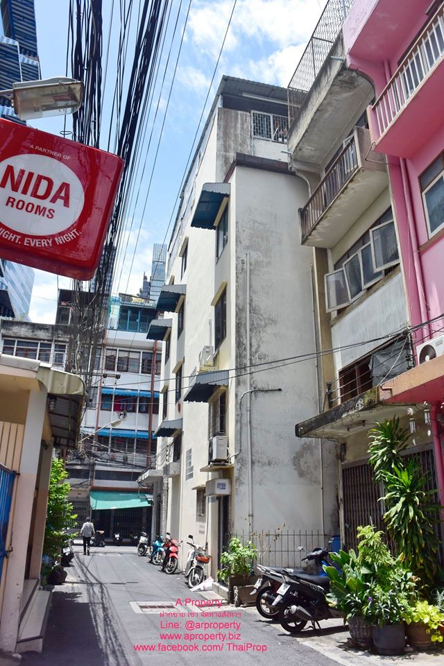 ให้เช่า อาคารพาณิชย์ 5 ชั้น ใกล้ MRT สามย่าน