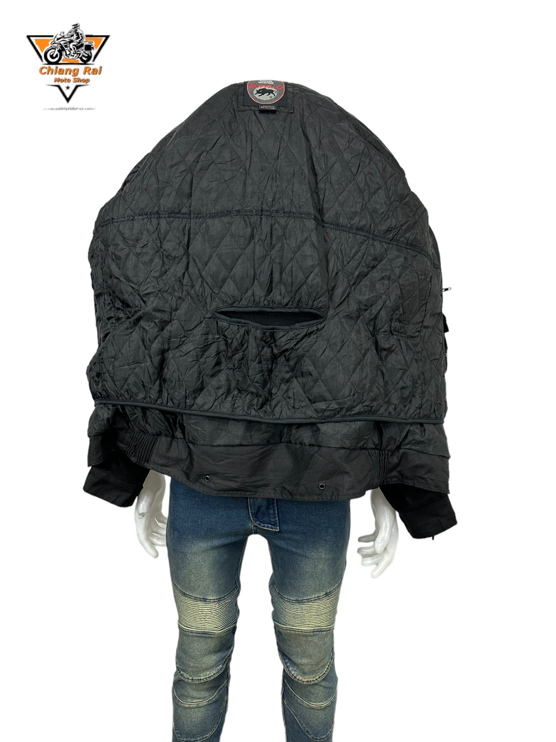 เสื้อขี่มอเตอร์ไซด์( มือสอง) RCTA 511: อก 52" ยาว 30" (XL) **BUFFALO**