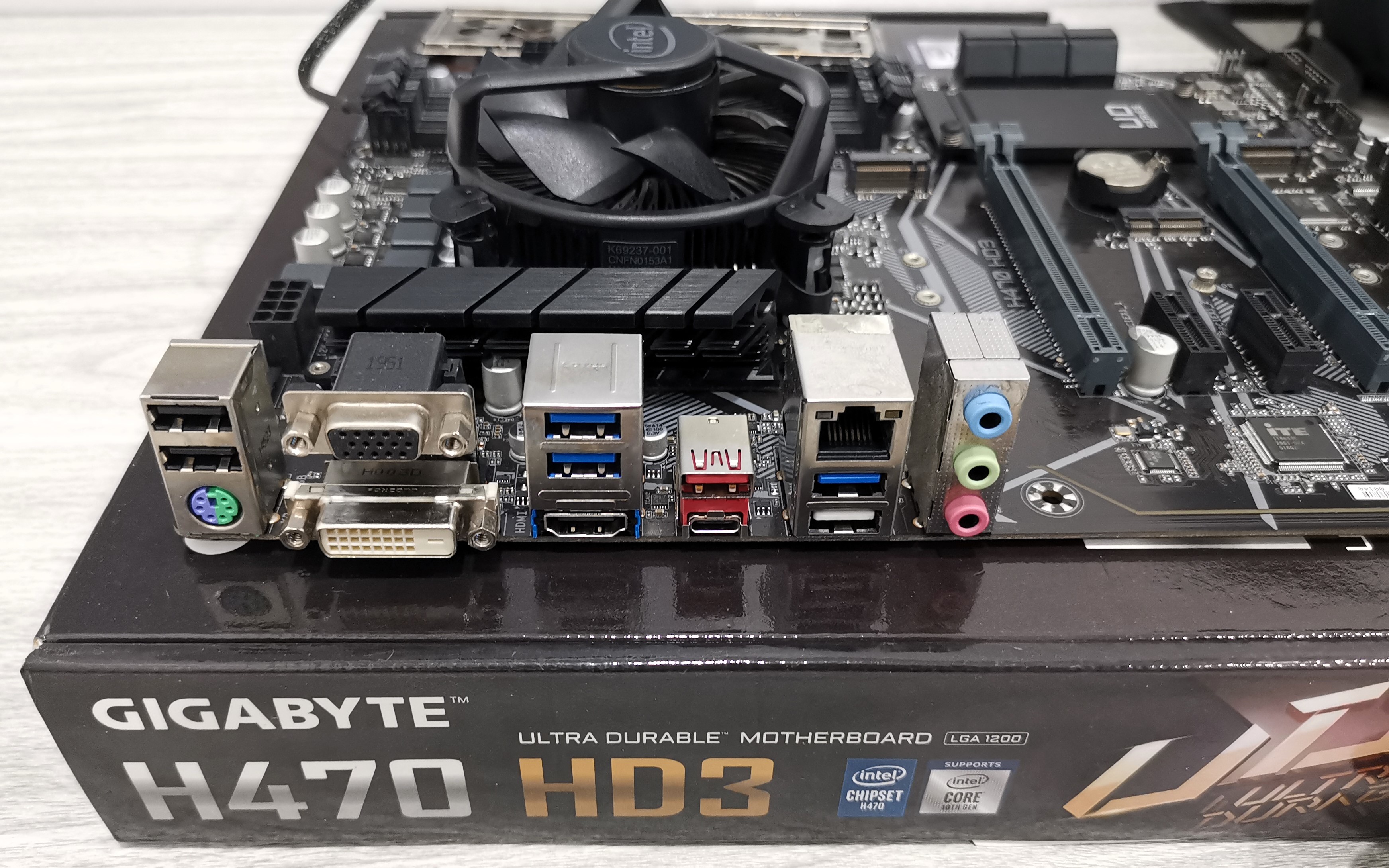 เซ็ตมัดรวม บอร์ด H470 + CPU i7 10700