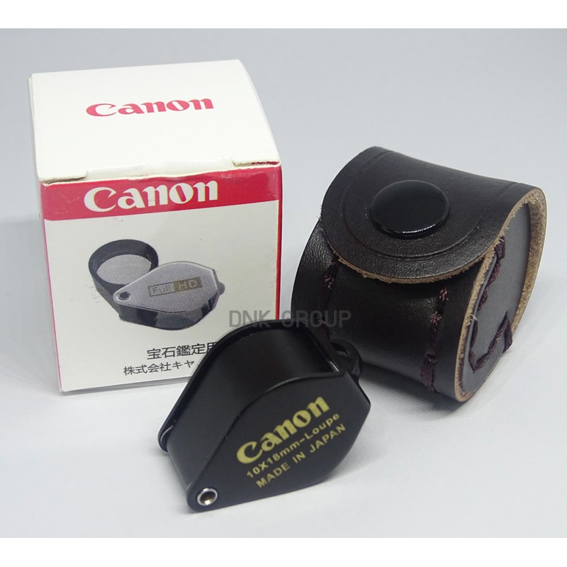 กล้องส่องพระ กล้องส่องงานจิวเวลรี่ เลนส์ขยาย Canon 10x18mm-loupe Full HD