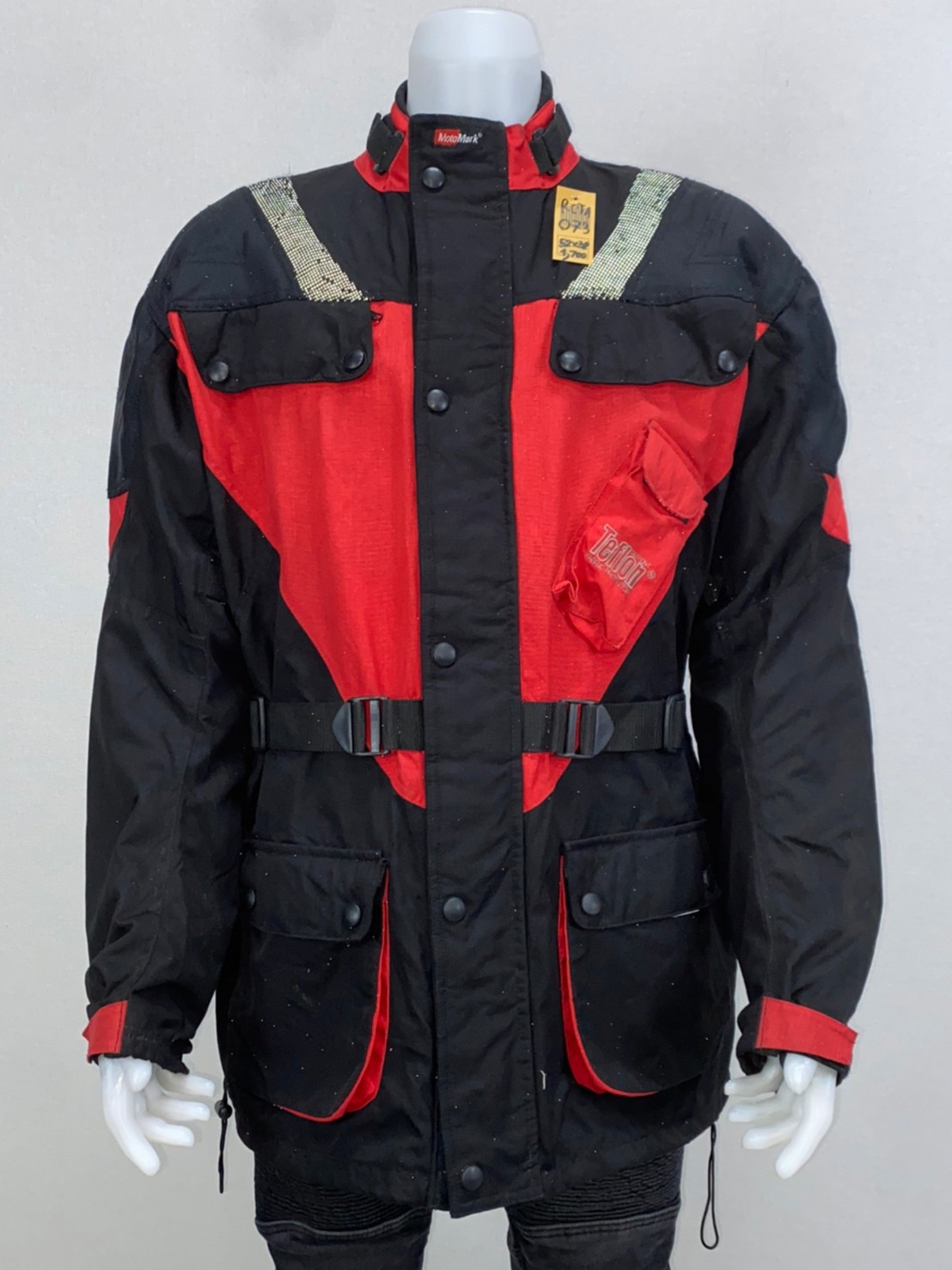 เสื้อขี่มอเตอร์ไซด์( มือสอง) RCTA 073 อก 52" ยาว 32" ยี่ห้อ**motomark**