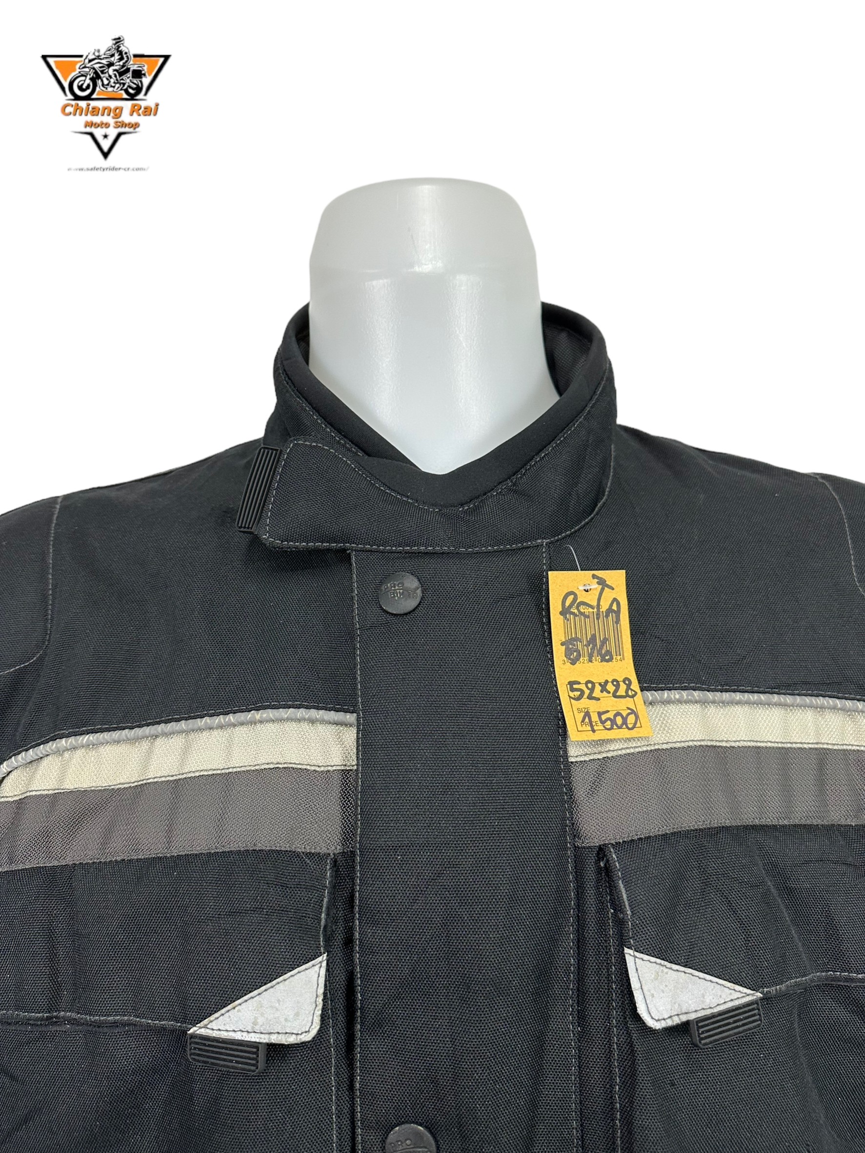 เสื้อขี่มอเตอร์ไซด์( มือสอง) RCTA 516: อก 52" ยาว 28" (XL) **PROBIKER**