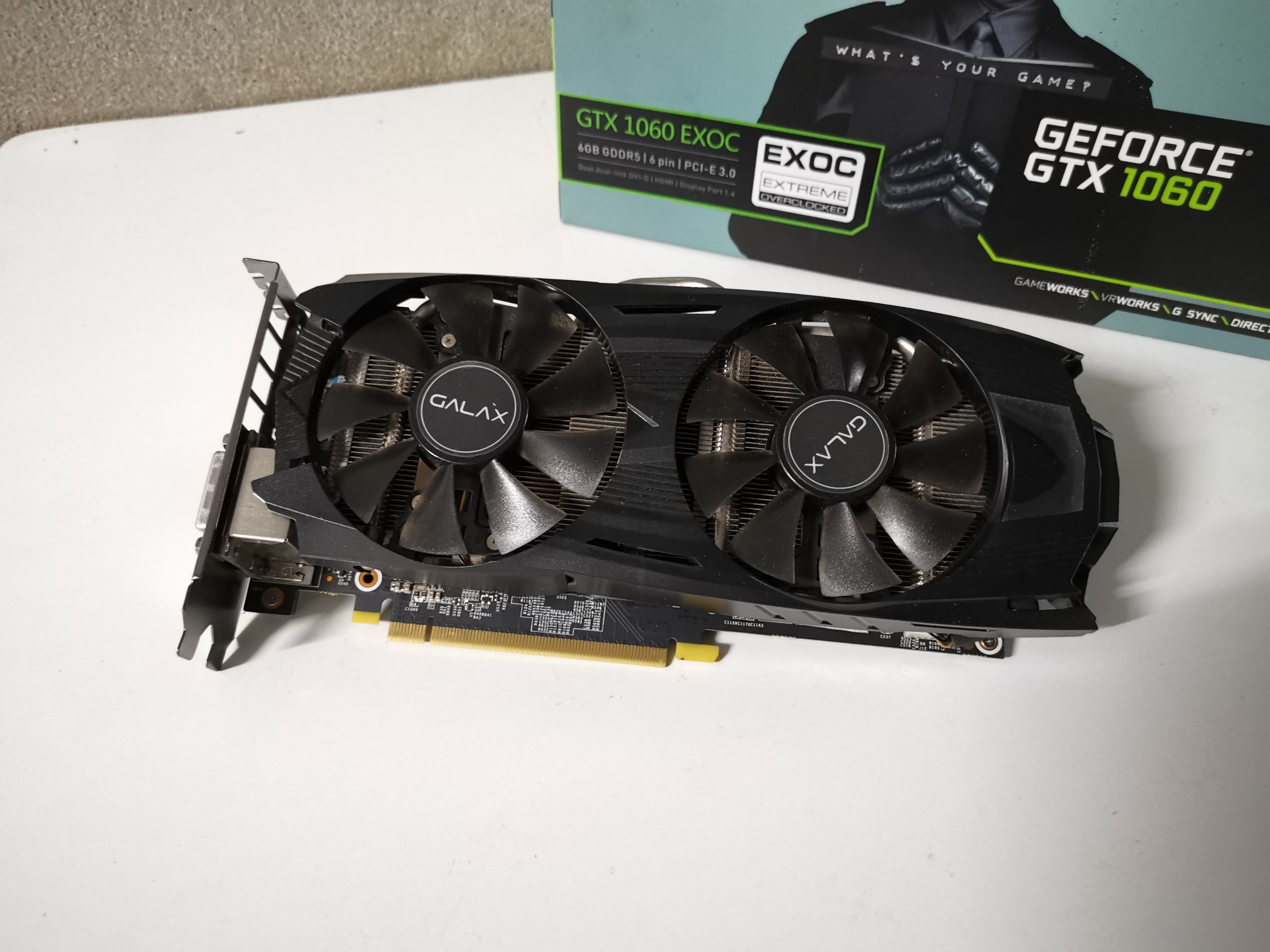 Galax GTX 1060 6G EXOC