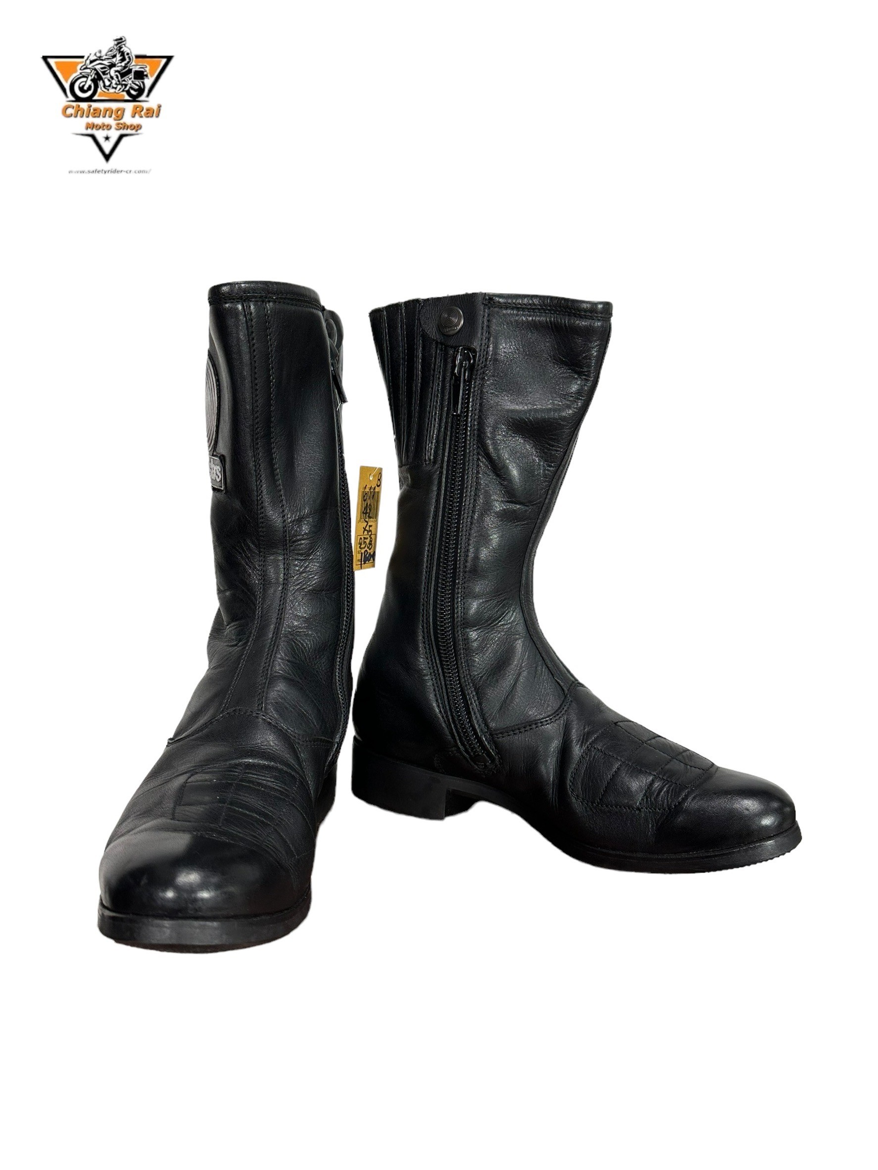 รองเท้าขี่มอเตอร์ไซด์( มือสอง) RCBS-611 Size ขนาดจากป้าย 42:EUR / 7.5:UK / 25.8:Cm.(alpinestars)