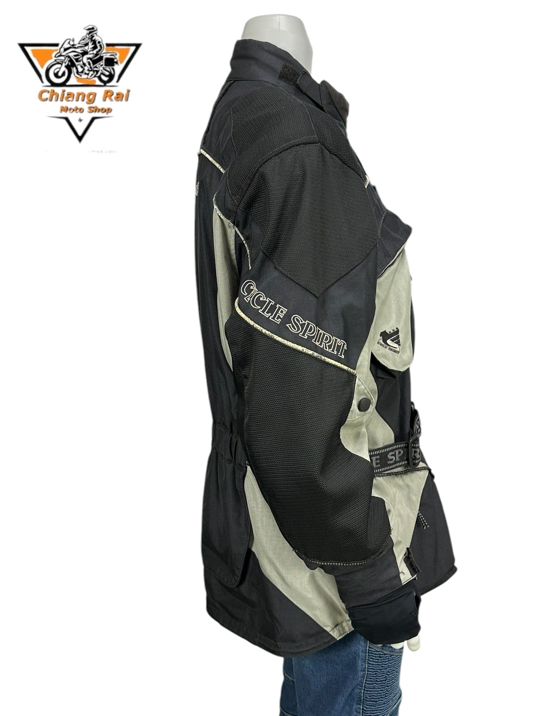 เสื้อขี่มอเตอร์ไซด์( มือสอง) RCTA 692 อก 56" ยาว 29 (2XL) **CYCLE SPIRT**