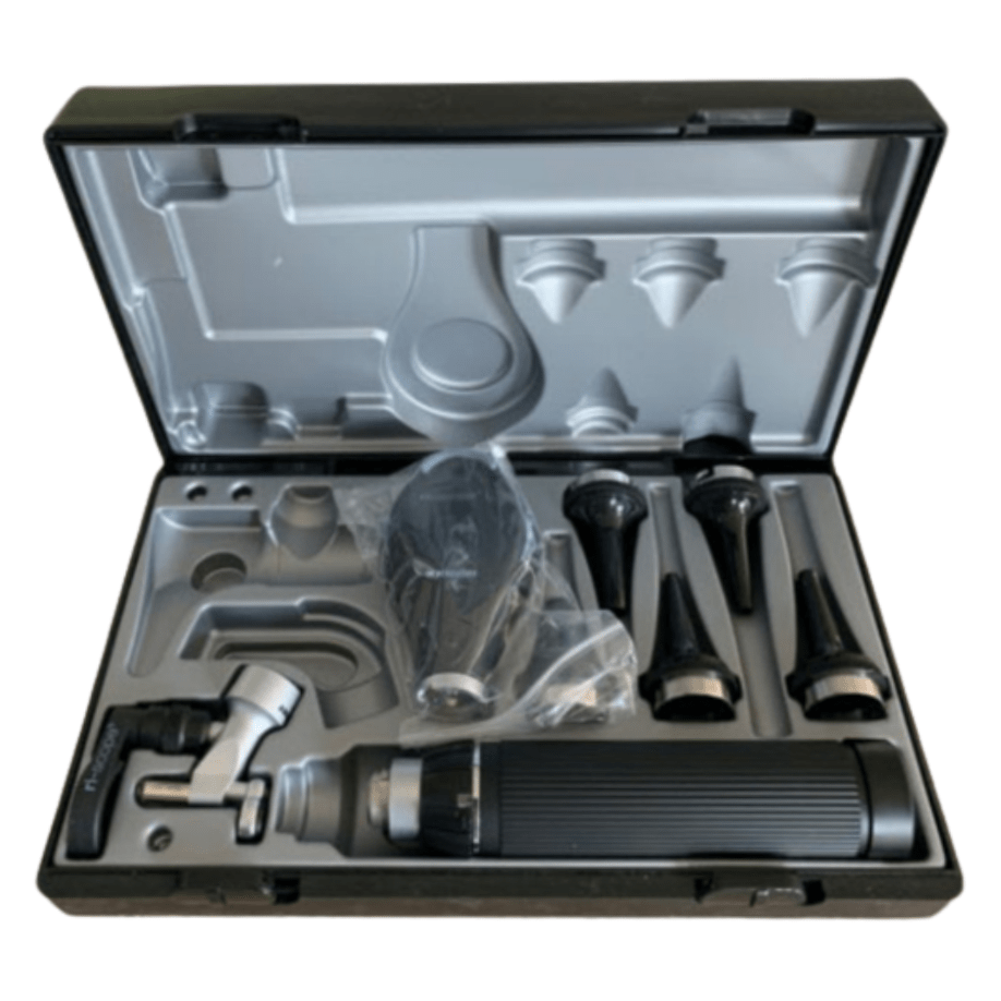 ชุดตรวจ ตา หู แบบหัตถการ RIESTER Operation Otoscope/ L1 Ophthalmoscope รุ่น ri-scope L, 2.5V (R3858.003)