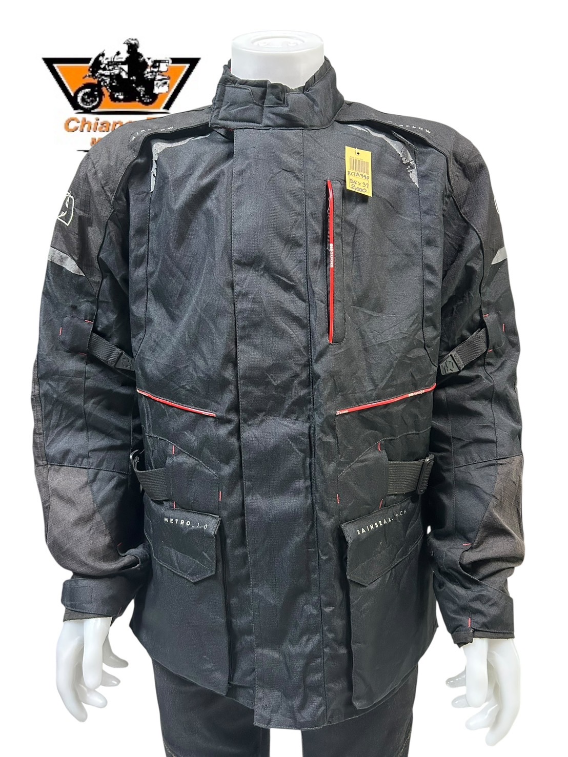 เสื้อขี่มอเตอร์ไซด์( มือสอง) RCTA 790 อก 54" ยาว 31 (2XL) **Oxford**