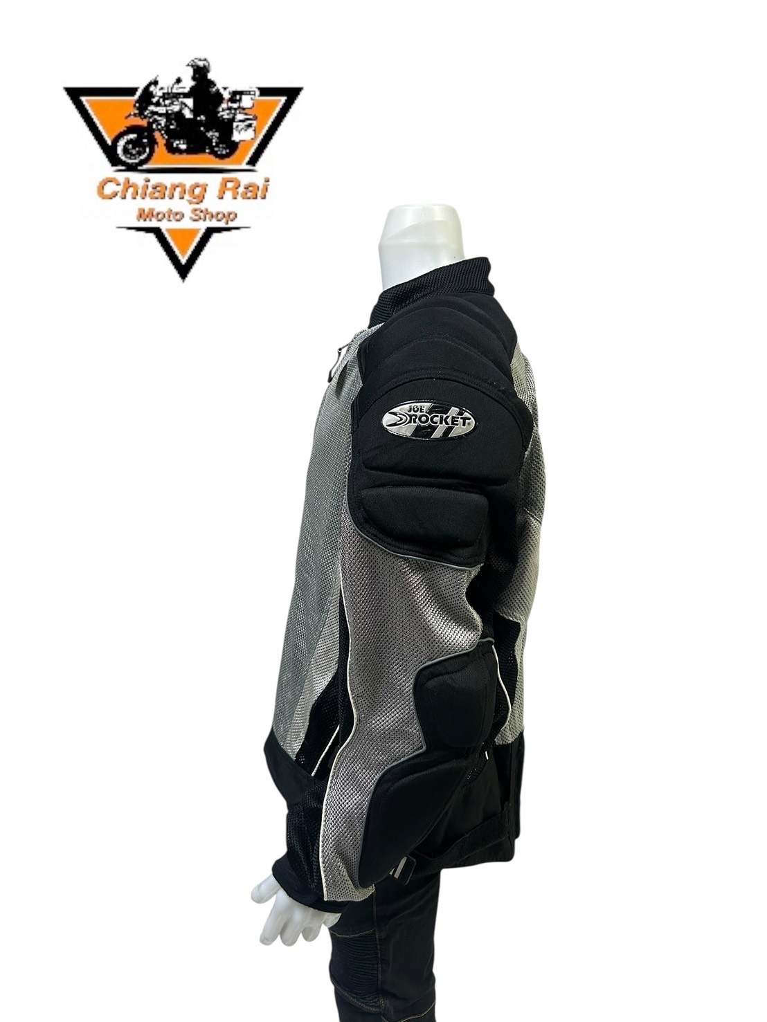 เสื้อขี่มอเตอร์ไซด์( มือสอง) CRSB 058 : อก 60" ยาว 25" (3XL) **Joe Rocket**